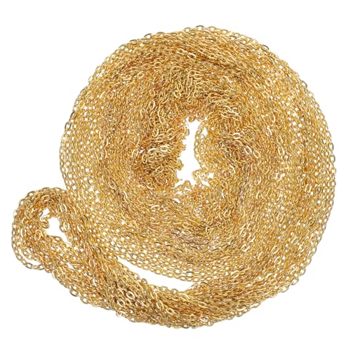 ARTSEWPLY 2 Schmuckkette Künstlich Herstellung Hängend Dünn Klein Silber Halskette Armband Ketten Diy-kette Lange Halskettenkette Gliederketten Für Schmuck Selber Machen Eisen Golden ARTSEWPLY 2 Schmuckkette Künstlich Herstellung Hängend Dünn Klein Silber Halskette Armband Ketten Diy-kette Lange Halskettenkette Gliederketten Für Schmuck Selber Machen Eisen Golden von ARTSEWPLY