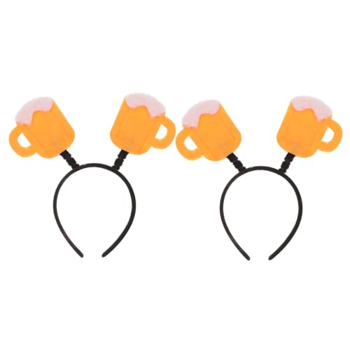ARTSEWPLY 2 Stk. Lustiges Bier Haarreif aus Leichtem Bequemes Stirnband für Bierparty Festival und Karneval Praktisches Party Kopfschmuck Accessoire für Erwachsene ARTSEWPLY 2 Stk. Lustiges Bier Haarreif aus Leichtem Bequemes Stirnband für Bierparty Festival und Karneval Praktisches Party Kopfschmuck Accessoire für Erwachsene von ARTSEWPLY