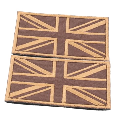 ARTSEWPLY 2 Stück Aufnäher Mit Britischer Flagge: Britischer Bestickter Aufnäher Mit, Applikation Für Rucksäcke, Kleidung, Hüte, Jeans, Outdoor ARTSEWPLY 2 Stück Aufnäher Mit Britischer Flagge: Britischer Bestickter Aufnäher Mit, Applikation Für Rucksäcke, Kleidung, Hüte, Jeans, Outdoor von ARTSEWPLY