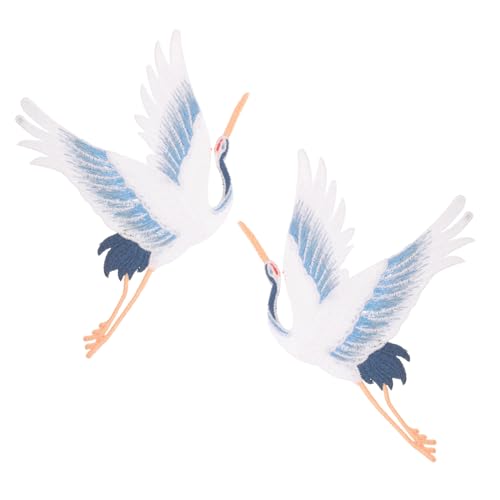ARTSEWPLY 2 Stück Bestickte Vogel Stoffflicken zum Aufnähen DIY Applikationen für Kleidung Rucksäcke Hüte Leichte Kompakte Stickerei Patches für Textildekoration ARTSEWPLY 2 Stück Bestickte Vogel Stoffflicken zum Aufnähen DIY Applikationen für Kleidung Rucksäcke Hüte Leichte Kompakte Stickerei Patches für Textildekoration von ARTSEWPLY
