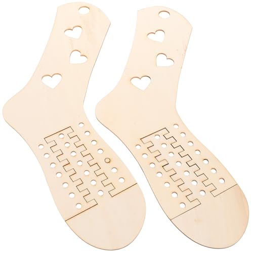 ARTSEWPLY 2 Stück Holzsockenblocker Sockenblocker mit Glatter Oberfläche zum Stricken und Häkeln Verstellbare Sockenform DIY für Gleichmäßige Maschen zum Display Geschenk für Strickfans ARTSEWPLY 2 Stück Holzsockenblocker Sockenblocker mit Glatter Oberfläche zum Stricken und Häkeln Verstellbare Sockenform DIY für Gleichmäßige Maschen zum Display Geschenk für Strickfans von ARTSEWPLY