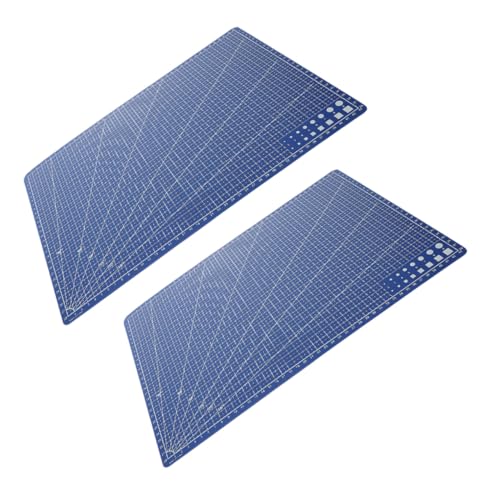 ARTSEWPLY 2 Stück Professionelle Doppelseitige Schneidematte Blau Langlebige Material Schneidunterlage für Bastel und Gravurarbeiten Leicht Handschonend für DIY Scrapbooking Leder und ARTSEWPLY 2 Stück Professionelle Doppelseitige Schneidematte Blau Langlebige Material Schneidunterlage für Bastel und Gravurarbeiten Leicht Handschonend für DIY Scrapbooking Leder und von ARTSEWPLY