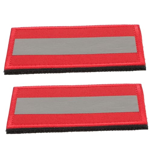 ARTSEWPLY 2 Stück Reflektierender Patch mit Sicherheits Armband Aufnäher für Jacken Rucksäcke und Kleidung Vielseitige Modische Reflektorapplikationen für Nachtwanderungen und Outdoor von ARTSEWPLY
