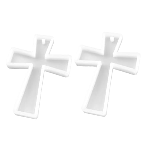 ARTSEWPLY 2 Stück Teiliges Flexibles Silikon-kreuz-gießform- Langlebige DIY Epoxidharz Schlüsselanhänger Silikonform Praktische Kreuz-schmuckform für Resin Bastelarbeiten ARTSEWPLY 2 Stück Teiliges Flexibles Silikon-kreuz-gießform- Langlebige DIY Epoxidharz Schlüsselanhänger Silikonform Praktische Kreuz-schmuckform für Resin Bastelarbeiten von ARTSEWPLY