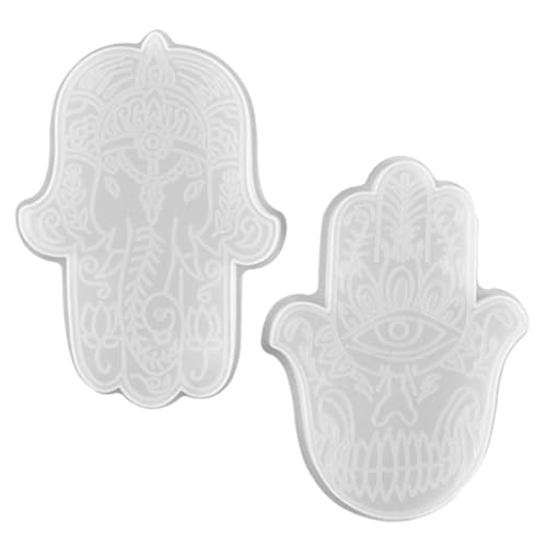 ARTSEWPLY 2 Stück Teiliges Hand Silikonform für DIY Bastelarbeiten Flexible und Wiederverwendbare Gießform mit Glatter Oberfläche Leicht zu Entformen und Reinigen für Harz ARTSEWPLY 2 Stück Teiliges Hand Silikonform für DIY Bastelarbeiten Flexible und Wiederverwendbare Gießform mit Glatter Oberfläche Leicht zu Entformen und Reinigen für Harz von ARTSEWPLY