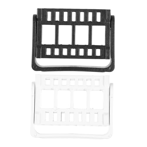ARTSEWPLY 2 Stück Teiliges Nagelfräser Aufbewahrungsregal mit Löchern Stabiler Nagelbohrer Halter für Maniküre und Nagelstudio Kompakter Organizer für Schleifkopf und Polieraufsätze Leicht von ARTSEWPLY