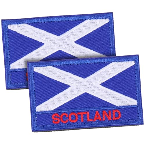 ARTSEWPLY 2 Stück Teiliges Scotland Flag Patch Selbstklebende Stoffaufnäher Kreative Schottland Flagge Vielseitig für Kleidung Rucksäcke DIY Style Einfache Anwendung Dekorativ und Praktisch ARTSEWPLY 2 Stück Teiliges Scotland Flag Patch Selbstklebende Stoffaufnäher Kreative Schottland Flagge Vielseitig für Kleidung Rucksäcke DIY Style Einfache Anwendung Dekorativ und Praktisch von ARTSEWPLY