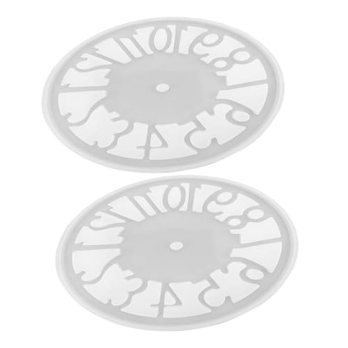 ARTSEWPLY 2 Stück Teiliges Silikon Uhrform Flexibel Wiederverwendbar Rutschfest Leicht zu Reinigen für DIY Epoxidharz Uhr DIY Bastelbedarf Langlebig und Reißfest mit Filigranen Details ARTSEWPLY 2 Stück Teiliges Silikon Uhrform Flexibel Wiederverwendbar Rutschfest Leicht zu Reinigen für DIY Epoxidharz Uhr DIY Bastelbedarf Langlebig und Reißfest mit Filigranen Details von ARTSEWPLY