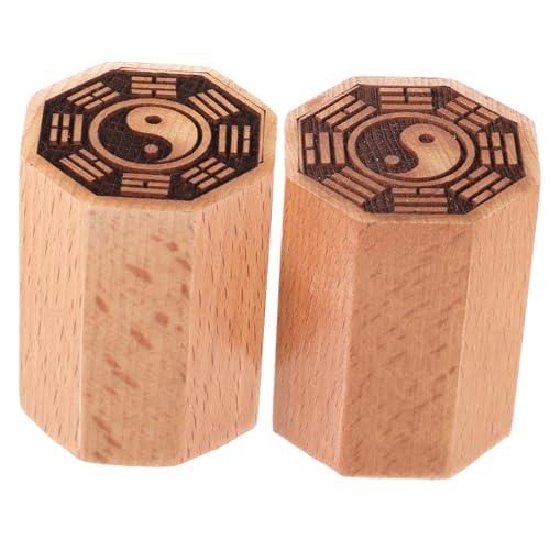 ARTSEWPLY 2 Stück Traditionelle Taoismus Holzstempel mit Abgerundeten Kanten Langlebig Handlich Chinesisches Siegel für Sammler und Kulturelle Rituale Geschenkidee ARTSEWPLY 2 Stück Traditionelle Taoismus Holzstempel mit Abgerundeten Kanten Langlebig Handlich Chinesisches Siegel für Sammler und Kulturelle Rituale Geschenkidee von ARTSEWPLY