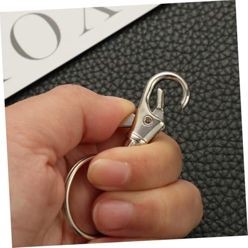 ARTSEWPLY 20 Sätze Schlüsselanhänger schwenken Karabiner Stichworte Haken abnehmbar Reiz Verschlüsse Taste- groß Schüttgut Männer Schlüsselkette Hummerverschluss Schlüsselbund Silber ARTSEWPLY 20 Sätze Schlüsselanhänger schwenken Karabiner Stichworte Haken abnehmbar Reiz Verschlüsse Taste- groß Schüttgut Männer Schlüsselkette Hummerverschluss Schlüsselbund Silber von ARTSEWPLY