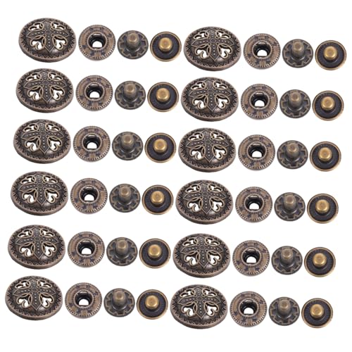 ARTSEWPLY 20 Sätze Teiliges Bronze Geldbörsenverschluss aus Langlebiger Zinklegierung Retro Cartoon Schnappverschluss DIY Schmuckverschluss für Taschen und Satchels Rostfrei und Langlebig ARTSEWPLY 20 Sätze Teiliges Bronze Geldbörsenverschluss aus Langlebiger Zinklegierung Retro Cartoon Schnappverschluss DIY Schmuckverschluss für Taschen und Satchels Rostfrei und Langlebig von ARTSEWPLY