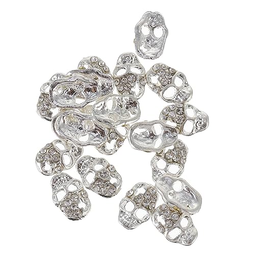 ARTSEWPLY 20 Stück DIY Kunst Handwerk Nagel Aufkleber Schädel Edelsteine Strass Halloween Dekoration Zubehör ARTSEWPLY 20 Stück DIY Kunst Handwerk Nagel Aufkleber Schädel Edelsteine Strass Halloween Dekoration Zubehör von ARTSEWPLY