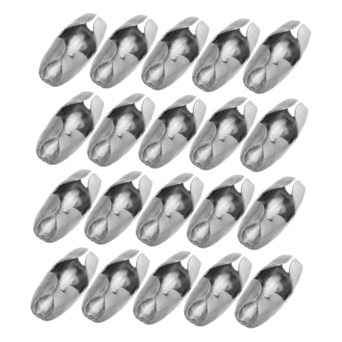 ARTSEWPLY 20 Stück Perlenkette Verbinder Verschlüsse Rostfreie Metallkugelkette Clips für Diy Schmuckherstellung Armband Halsketten Zubehör Hautfreundlich Langlebig Sicherer Halt ARTSEWPLY 20 Stück Perlenkette Verbinder Verschlüsse Rostfreie Metallkugelkette Clips für Diy Schmuckherstellung Armband Halsketten Zubehör Hautfreundlich Langlebig Sicherer Halt von ARTSEWPLY
