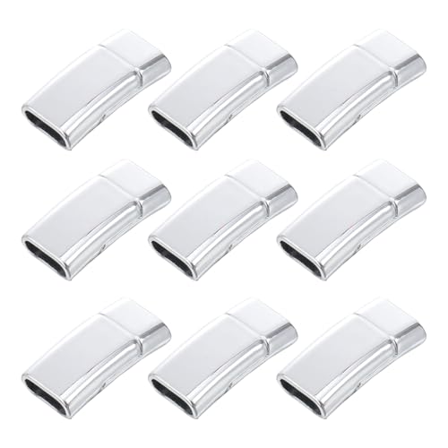 ARTSEWPLY 20 Stück Silber Magnetverschluss Schmuck Connectoren für Armband DIY Zubehör für Perlenarmbänder Robuste und Leicht zu Handhabende Verschlüsse Perfektes Design für Handgefertigten ARTSEWPLY 20 Stück Silber Magnetverschluss Schmuck Connectoren für Armband DIY Zubehör für Perlenarmbänder Robuste und Leicht zu Handhabende Verschlüsse Perfektes Design für Handgefertigten von ARTSEWPLY
