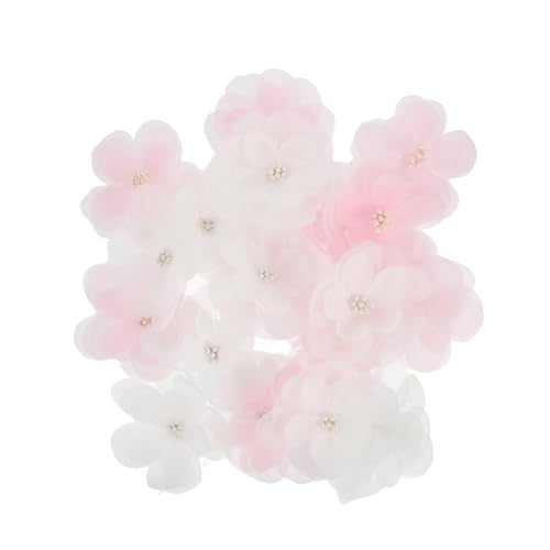 ARTSEWPLY 20 Stück Teiliges DIY Blumen Stickerei Applikationen Handgenähte Fünfblättrige Patches und Weiß Farbenfrohe Kleidungs und Basteldekoration für Modegestaltung ARTSEWPLY 20 Stück Teiliges DIY Blumen Stickerei Applikationen Handgenähte Fünfblättrige Patches und Weiß Farbenfrohe Kleidungs und Basteldekoration für Modegestaltung von ARTSEWPLY