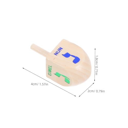 ARTSEWPLY 20 Stück Teiliges Handgefertigter Holz Dreidel für Hanukkah Traditionelle Polierte Holzspielzeuge für Erwachsene Festliche Chanukka Spiele und Kulturelle Feierlichkeiten ARTSEWPLY 20 Stück Teiliges Handgefertigter Holz Dreidel für Hanukkah Traditionelle Polierte Holzspielzeuge für Erwachsene Festliche Chanukka Spiele und Kulturelle Feierlichkeiten von ARTSEWPLY