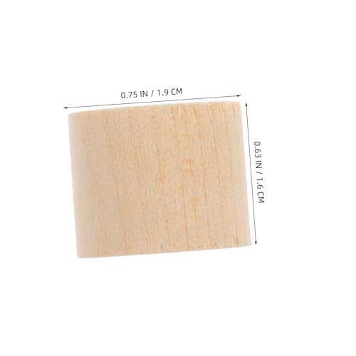 ARTSEWPLY 20 Stück Teiliges Holzzylinder Birke Rund Unbehandelte Holzklötzchen für DIY Bastelarbeiten Kreative Holzblöcke Vielseitig Einsetzbar für Handwerk und Dekoration ARTSEWPLY 20 Stück Teiliges Holzzylinder Birke Rund Unbehandelte Holzklötzchen für DIY Bastelarbeiten Kreative Holzblöcke Vielseitig Einsetzbar für Handwerk und Dekoration von ARTSEWPLY