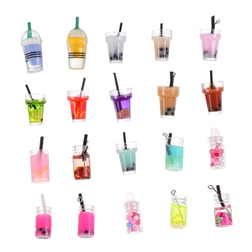 ARTSEWPLY 20 Stück Teiliges Mini Milchtee Becher aus Widerstandsfähigem Resin Realistische Simulation DIY Dekoration für Puppenhäuser Spielküchen Zubehör und Handgemachte Wohnaccessoires ARTSEWPLY 20 Stück Teiliges Mini Milchtee Becher aus Widerstandsfähigem Resin Realistische Simulation DIY Dekoration für Puppenhäuser Spielküchen Zubehör und Handgemachte Wohnaccessoires von ARTSEWPLY