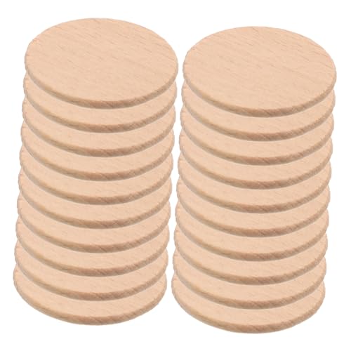 ARTSEWPLY 20 Stück Teiliges Naturbelassene Holzscheiben aus Buchenholz Feine Gravur Runde Holzrohlinge zum Basteln Bemalen Hochzeit Deko und DIY Handwerk ARTSEWPLY 20 Stück Teiliges Naturbelassene Holzscheiben aus Buchenholz Feine Gravur Runde Holzrohlinge zum Basteln Bemalen Hochzeit Deko und DIY Handwerk von ARTSEWPLY