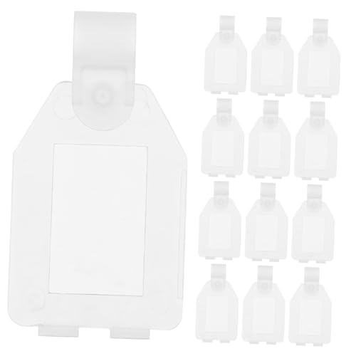 ARTSEWPLY 20 Stück Teiliges Preisschildhalter aus Robustem PP Halbdurchsichtig Vielseitig Einsetzbar für Supermarktregale Einfache Befestigung und Klare Sichtbarkeit von Preisschildern ARTSEWPLY 20 Stück Teiliges Preisschildhalter aus Robustem PP Halbdurchsichtig Vielseitig Einsetzbar für Supermarktregale Einfache Befestigung und Klare Sichtbarkeit von Preisschildern von ARTSEWPLY