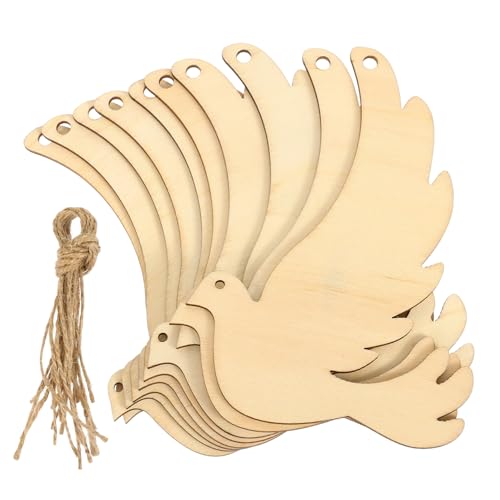 ARTSEWPLY 20 Stück Teiliges Unvollendete Holzscheiben für DIY Bastelprojekte Natürliche Holzornamente zur Dekoration für Hochzeiten und Kreative ARTSEWPLY 20 Stück Teiliges Unvollendete Holzscheiben für DIY Bastelprojekte Natürliche Holzornamente zur Dekoration für Hochzeiten und Kreative von ARTSEWPLY