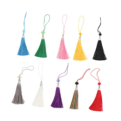 ARTSEWPLY 20 Stück Teiliges Wasserfall Quasten Zubehör mit Kristallperlen für Diy Bastelprojekte für Taschen Schlüssel und Dekorationen ARTSEWPLY 20 Stück Teiliges Wasserfall Quasten Zubehör mit Kristallperlen für Diy Bastelprojekte für Taschen Schlüssel und Dekorationen von ARTSEWPLY