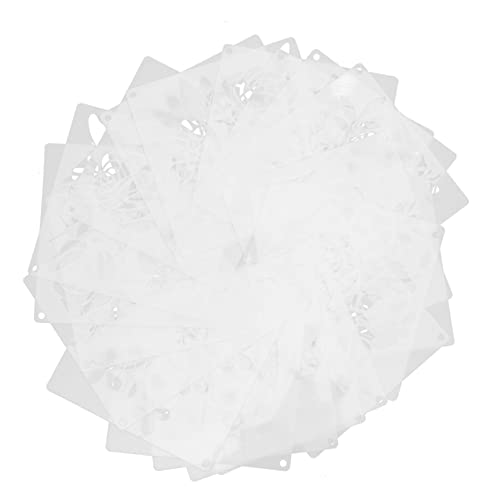 ARTSEWPLY 20 Stück Teiliges Wiederverwendbares DIY Malschablonen aus Schadstofffreiem Material Vielseitige Blumen und Pflanzenmotive Glatte Oberfläche Leicht zu Reinigen für Wand und ARTSEWPLY 20 Stück Teiliges Wiederverwendbares DIY Malschablonen aus Schadstofffreiem Material Vielseitige Blumen und Pflanzenmotive Glatte Oberfläche Leicht zu Reinigen für Wand und von ARTSEWPLY