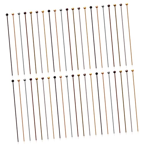 ARTSEWPLY 200 Stück Ballkopfnadeln für DIY Schmuckherstellung Flexible Kopfstifte für Ohrringe Anhänger Armbänder und Schmuckzubehör von ARTSEWPLY