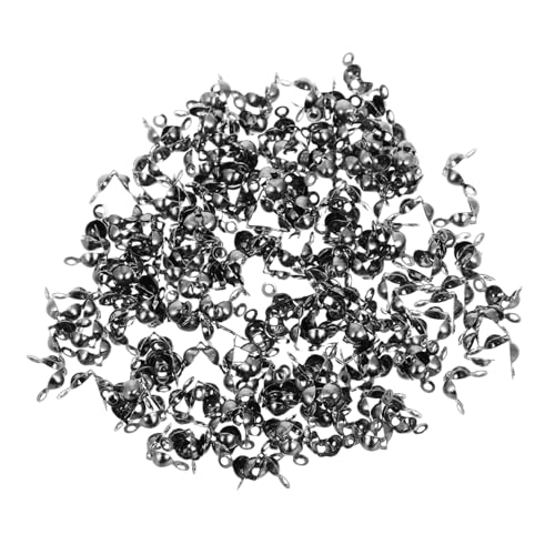 ARTSEWPLY 200 Stück Crimp Perlen aus Metall Offene Quetschperlen für DIY Schmuckherstellung Doppelseitige Bead Tips Knot Covers Vielseitig Einsetzbar für Armbänder und Bastelprojekte ARTSEWPLY 200 Stück Crimp Perlen aus Metall Offene Quetschperlen für DIY Schmuckherstellung Doppelseitige Bead Tips Knot Covers Vielseitig Einsetzbar für Armbänder und Bastelprojekte von ARTSEWPLY