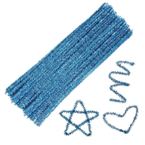 ARTSEWPLY 200 Stück DIY Glitzer Pfeifenreiniger Basteldraht Weihnachtsdeko Bastelmaterial Kinderhandwerk Biegsam Kreativ See Blau ARTSEWPLY 200 Stück DIY Glitzer Pfeifenreiniger Basteldraht Weihnachtsdeko Bastelmaterial Kinderhandwerk Biegsam Kreativ See Blau von ARTSEWPLY
