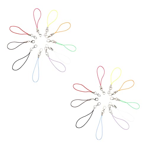 ARTSEWPLY 200 Stück DIY Schmuck Bastelset mit Bunten Charm Straps Langlebige Lobster Clasp Schnüre für Handy Umhängeband Schlüsselanhänger USB Stick und Armband Zubehör Zufällige Farbe ARTSEWPLY 200 Stück DIY Schmuck Bastelset mit Bunten Charm Straps Langlebige Lobster Clasp Schnüre für Handy Umhängeband Schlüsselanhänger USB Stick und Armband Zubehör Zufällige Farbe von ARTSEWPLY