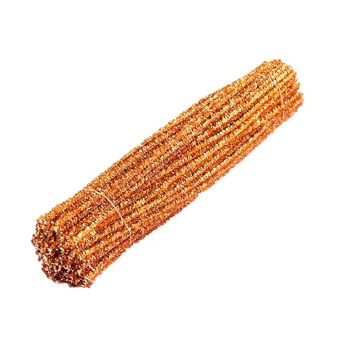 ARTSEWPLY 200 Stück Glitzer Pfeifenreiniger Orange Bastelstäbe DIY Bastelmaterial Kreativstäbe zum Formen und Dekorieren für Weihnachten Geburtstag Party ARTSEWPLY 200 Stück Glitzer Pfeifenreiniger Orange Bastelstäbe DIY Bastelmaterial Kreativstäbe zum Formen und Dekorieren für Weihnachten Geburtstag Party von ARTSEWPLY