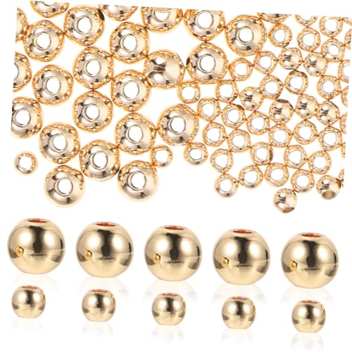 ARTSEWPLY 200 Stück Kupfer Spacer Perlen für DIY Armbänder und Metallperlen für Schmuckherstellung Geeignet für Kreative Projekte ARTSEWPLY 200 Stück Kupfer Spacer Perlen für DIY Armbänder und Metallperlen für Schmuckherstellung Geeignet für Kreative Projekte von ARTSEWPLY