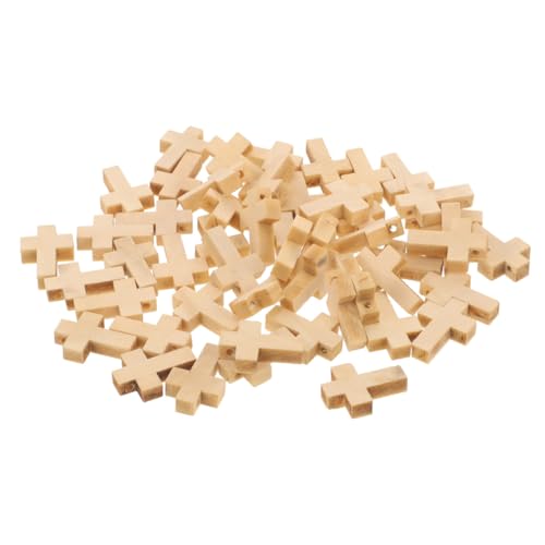 ARTSEWPLY 200 Stück Natürliche Unbehandelte Mini Holz Kreuz Anhänger Vintage Charms für Schmuckherstellung Leichte DIY Perlen für Armbänder Halsketten Frühlings und Gebetsdekorationen ARTSEWPLY 200 Stück Natürliche Unbehandelte Mini Holz Kreuz Anhänger Vintage Charms für Schmuckherstellung Leichte DIY Perlen für Armbänder Halsketten Frühlings und Gebetsdekorationen von ARTSEWPLY