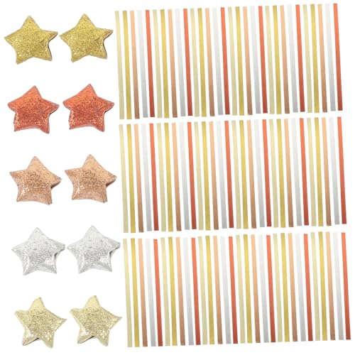 ARTSEWPLY 200 Stück Origami Papierstreifen Glitter faltpapier Farbverlauf Gold Pakete Geeignet für DIY Basteln Handliches Reißfestes Material für Sternfalten und Papierkunst ARTSEWPLY 200 Stück Origami Papierstreifen Glitter faltpapier Farbverlauf Gold Pakete Geeignet für DIY Basteln Handliches Reißfestes Material für Sternfalten und Papierkunst von ARTSEWPLY