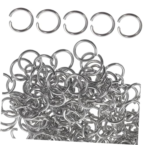 ARTSEWPLY 200 Stück Sprungringe Stabile Offene Jump Ringe für DIY Schmuckherstellung Schmuckreparatur Schmuckzubehör Metallringe Basteln Zubehör ARTSEWPLY 200 Stück Sprungringe Stabile Offene Jump Ringe für DIY Schmuckherstellung Schmuckreparatur Schmuckzubehör Metallringe Basteln Zubehör von ARTSEWPLY