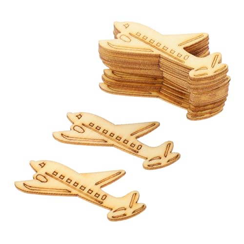 ARTSEWPLY 20Stücke DIY Holz Shuttle zum Bastelset für Dekoration und Pädagogische Aktivitäten Glatte und Sichere Oberfläche für Doodle von ARTSEWPLY