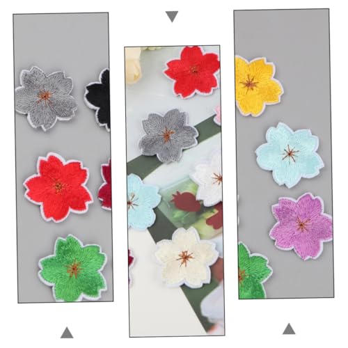 ARTSEWPLY 24 Stück Teiliges Bestickte Blumen Patches Bunte Aufbügelbare Applikationen mit Rückseitigem Hot melt kleber Vielseitig zum Verzieren und Reparieren von Kleidung und ARTSEWPLY 24 Stück Teiliges Bestickte Blumen Patches Bunte Aufbügelbare Applikationen mit Rückseitigem Hot melt kleber Vielseitig zum Verzieren und Reparieren von Kleidung und von ARTSEWPLY