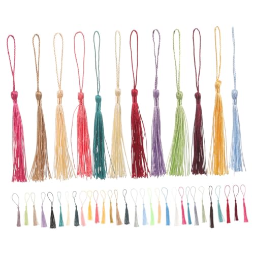 ARTSEWPLY 240 Stück Mini Quasten Weich Handgefertigt Chinesischer Stil Farbige Tasseln für DIY Schmuck Lesezeichen Schlüsselanhänger Bastelprojekte Kreative Accessoires ARTSEWPLY 240 Stück Mini Quasten Weich Handgefertigt Chinesischer Stil Farbige Tasseln für DIY Schmuck Lesezeichen Schlüsselanhänger Bastelprojekte Kreative Accessoires von ARTSEWPLY