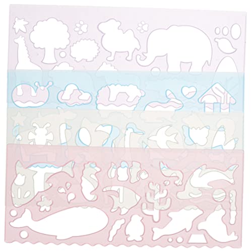 ARTSEWPLY 24Stücke Teiliges Schablonen für Tiermalerei Vorlagen Langlebigem Material Wiederverwendbare Schablonen für Basteln Zeichnen und Scrapbooking ARTSEWPLY 24Stücke Teiliges Schablonen für Tiermalerei Vorlagen Langlebigem Material Wiederverwendbare Schablonen für Basteln Zeichnen und Scrapbooking von ARTSEWPLY