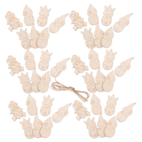 ARTSEWPLY 25 Stück Teiliges Unbemalter Holzscheiben DIY Bastelset Frühjahrsdekoration Holzanhänger für Kreative Handarbeiten und Wohnaccessoires ARTSEWPLY 25 Stück Teiliges Unbemalter Holzscheiben DIY Bastelset Frühjahrsdekoration Holzanhänger für Kreative Handarbeiten und Wohnaccessoires von ARTSEWPLY