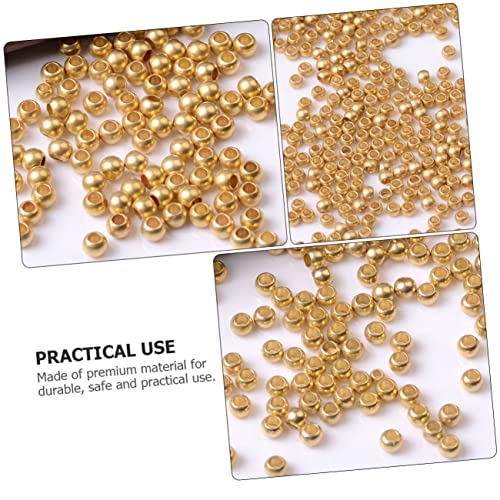 ARTSEWPLY 2800 Stück Teiliges DIY Spacer Beads aus Langlebigem Kupfer Lose Perlen für Armband Schmuckherstellung Facettierte Distanzperlen zum Auffädeln für Bastelperlen Schmuck Selber ARTSEWPLY 2800 Stück Teiliges DIY Spacer Beads aus Langlebigem Kupfer Lose Perlen für Armband Schmuckherstellung Facettierte Distanzperlen zum Auffädeln für Bastelperlen Schmuck Selber von ARTSEWPLY