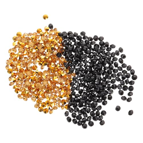 ARTSEWPLY 2Er-Pack Diamanten Gold Schwarz Spitze Rückseite Vase Füller Funkelnde Deko Steine für Hochzeiten Party Tischstreu Konfetti Weihnachtsfest Schmucksteine ARTSEWPLY 2Er-Pack Diamanten Gold Schwarz Spitze Rückseite Vase Füller Funkelnde Deko Steine für Hochzeiten Party Tischstreu Konfetti Weihnachtsfest Schmucksteine von ARTSEWPLY