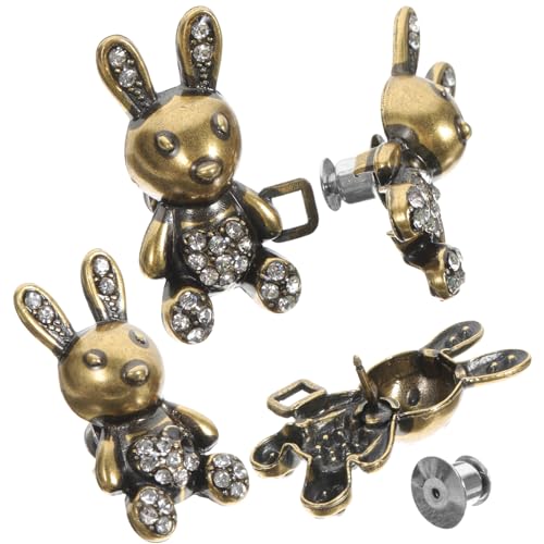 ARTSEWPLY 2Paare Taillenstrahler Clips für Jeans Verstellbare Kaninchenform Knöpfe zur Hose Anpassung für Jeans und Hosen Dekorative Bundverlängerung und Kleiderspannungsklammern ARTSEWPLY 2Paare Taillenstrahler Clips für Jeans Verstellbare Kaninchenform Knöpfe zur Hose Anpassung für Jeans und Hosen Dekorative Bundverlängerung und Kleiderspannungsklammern von ARTSEWPLY