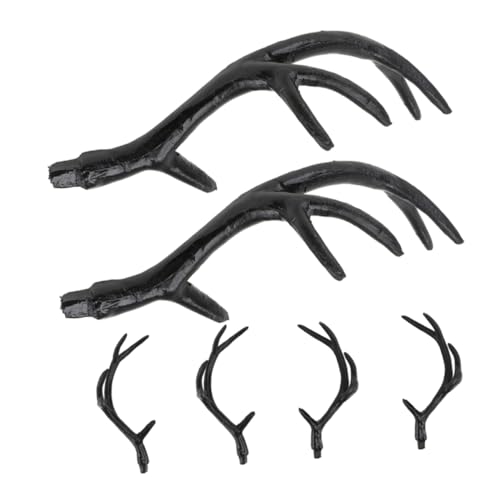 ARTSEWPLY 3 Paar Geweih Stirnband Hirschhörner Kopfband Leichtes Langlebiges Diy Cosplay Haaraccessoire für Halloween Kostüm Party Festliche Verkleidung ARTSEWPLY 3 Paar Geweih Stirnband Hirschhörner Kopfband Leichtes Langlebiges Diy Cosplay Haaraccessoire für Halloween Kostüm Party Festliche Verkleidung von ARTSEWPLY