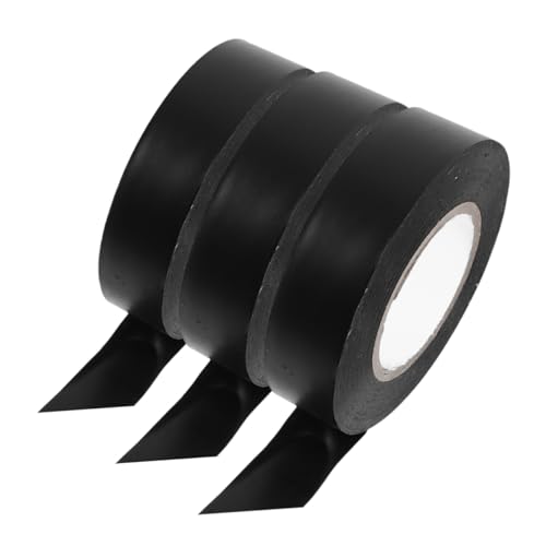 ARTSEWPLY 3 Rollen Isolierband Hochtemperatur Klebeband für Elektriker Schwarz Vielseitig Einsetzbar für Kabel Elektrische Verbindungen und Automobilanwendungen ARTSEWPLY 3 Rollen Isolierband Hochtemperatur Klebeband für Elektriker Schwarz Vielseitig Einsetzbar für Kabel Elektrische Verbindungen und Automobilanwendungen von ARTSEWPLY