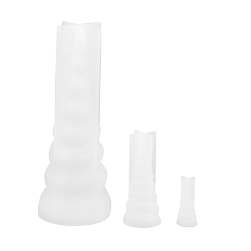 ARTSEWPLY 3 STÜCKE Teiliges Einhorn Horn Silikonformen Flexible und Langlebige Epoxidharz Gießformen für DIY Schmuck und Dekoration Sicher für Mädchen Einfach zu Reinigen und Handlich von ARTSEWPLY