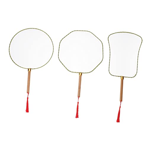 ARTSEWPLY 3 Stück Diy Handgefertigte Bastel Fans für Leere Fans mit Holzgriffen für Kreative Kunstprojekte und Graffiti für Bastelaktivitäten Zufällige Farbe ARTSEWPLY 3 Stück Diy Handgefertigte Bastel Fans für Leere Fans mit Holzgriffen für Kreative Kunstprojekte und Graffiti für Bastelaktivitäten Zufällige Farbe von ARTSEWPLY
