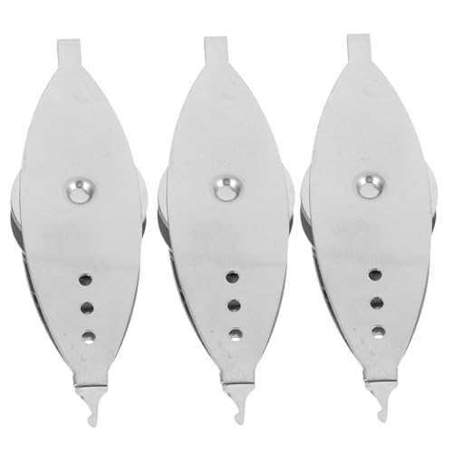 ARTSEWPLY 3 Stück Teiliges Metall Tatting Shuttle Strick und Webwerkzeug aus Langlebiger Leichtes Hand Spulgerät für DIY Spitzenherstellung Einfach zu Bedienen und Verschleißfest von ARTSEWPLY