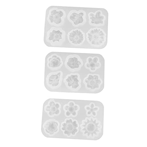 ARTSEWPLY 3 Stück Teiliges Silikon Blumenform für DIY Epoxidharz nicht Haftend Langlebig für Kreative Dekorationen mit Kindern und Freunden ARTSEWPLY 3 Stück Teiliges Silikon Blumenform für DIY Epoxidharz nicht Haftend Langlebig für Kreative Dekorationen mit Kindern und Freunden von ARTSEWPLY